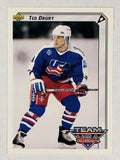 1992-93 Upper Deck #396 Ted Drury RC