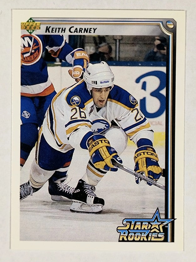 1992-93 Upper Deck #402 Keith Carney SR RC