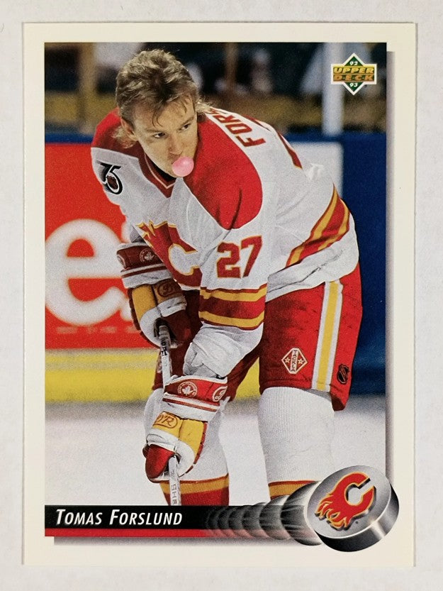 1992-93 Upper Deck #429 Tomas Forslund