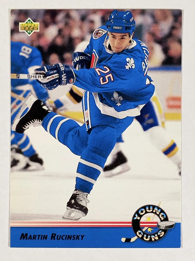 1992-93 Upper Deck #556 Martin Rucinsky YG