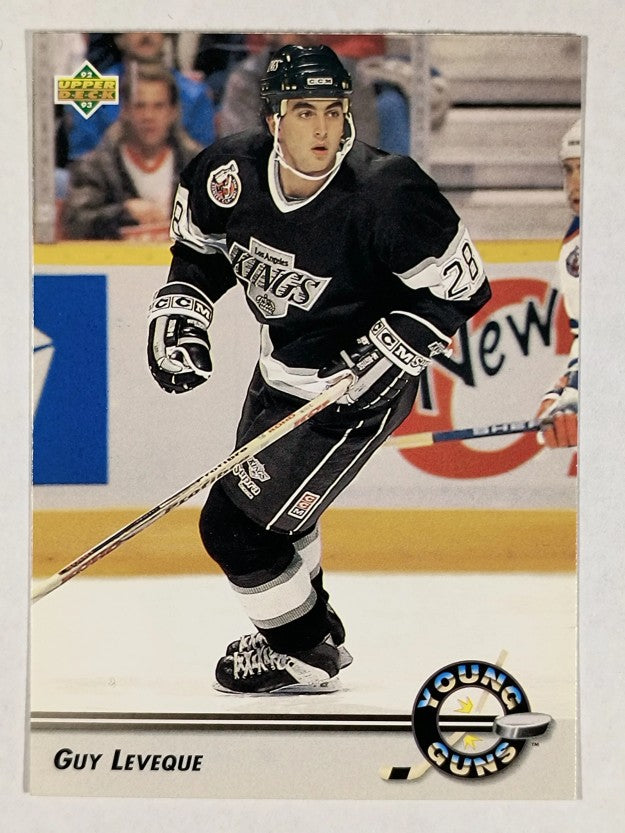 1992-93 Upper Deck #576 Guy Leveque YG RC