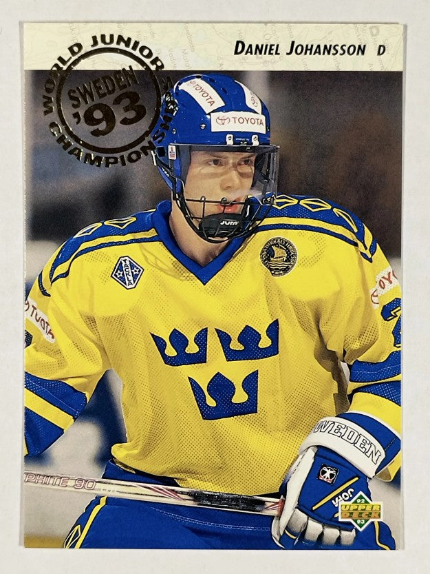 1992-93 Upper Deck #599 Daniel Johansson RC