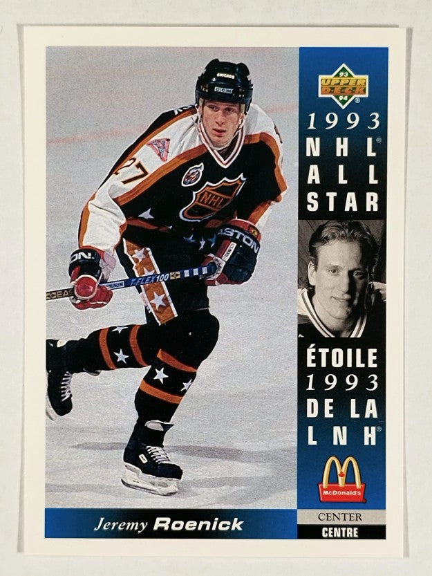 1993-94 McDonald's Upper Deck #12 Jeremy Roenick
