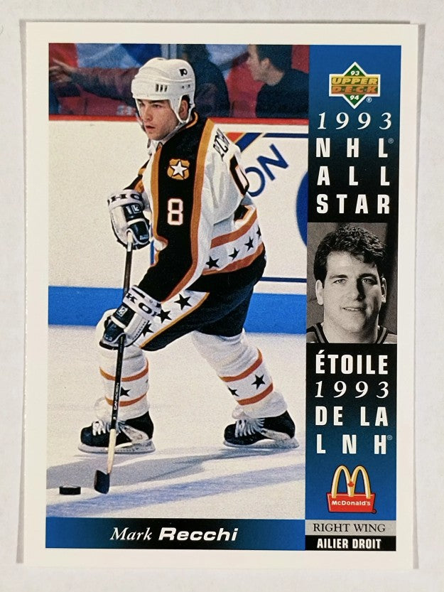 1993-94 McDonald's Upper Deck #22 Mark Recchi