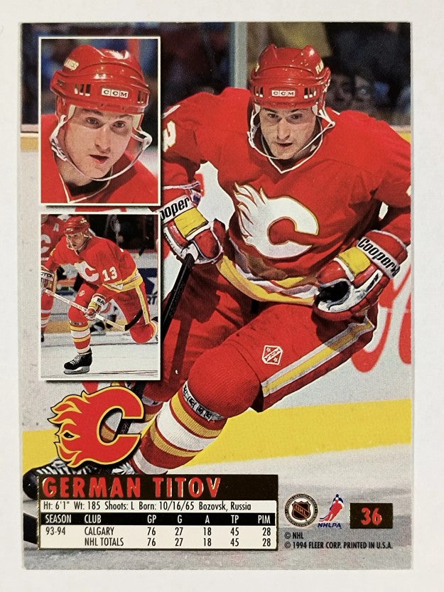 1994-95 Ultra #36 German Titov