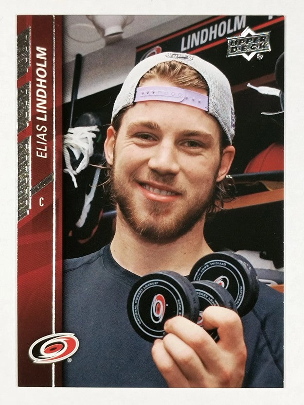 2015-16 Upper Deck #34 Elias Lindholm