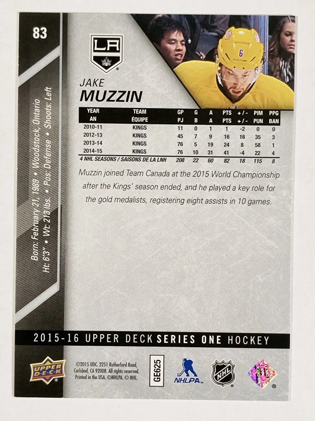 2015-16 Upper Deck #83 Jake Muzzin