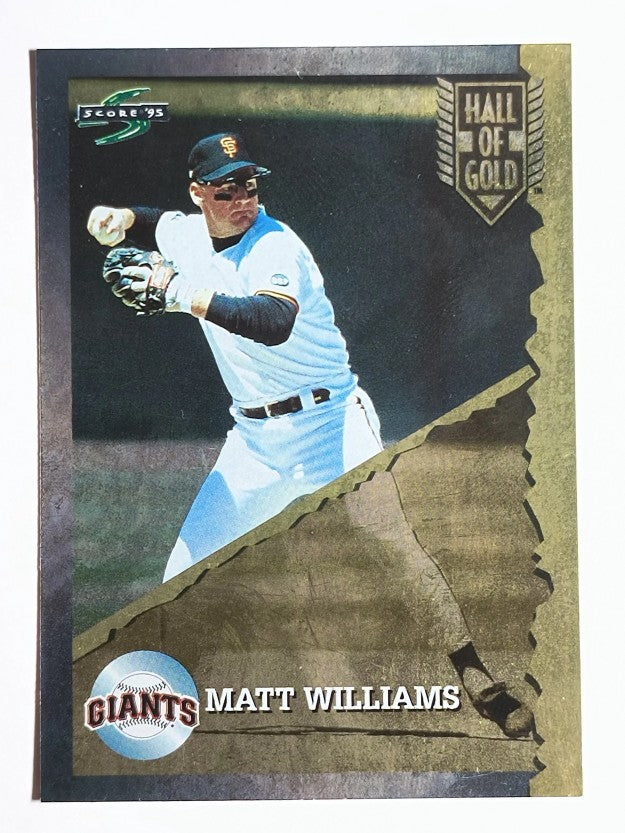 1995 Score Hall of Gold #HG2 Matt Williams