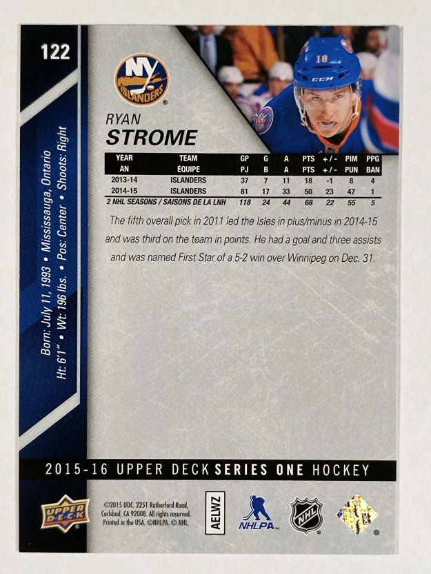 2015-16 Upper Deck #122 Ryan Strome