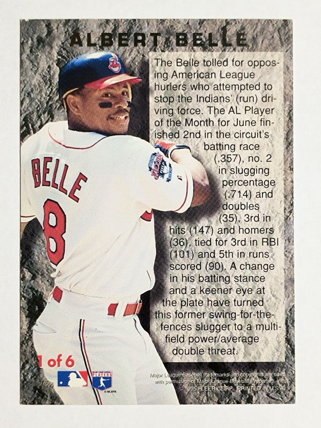 1995 Ultra Power Plus #1 Albert Belle