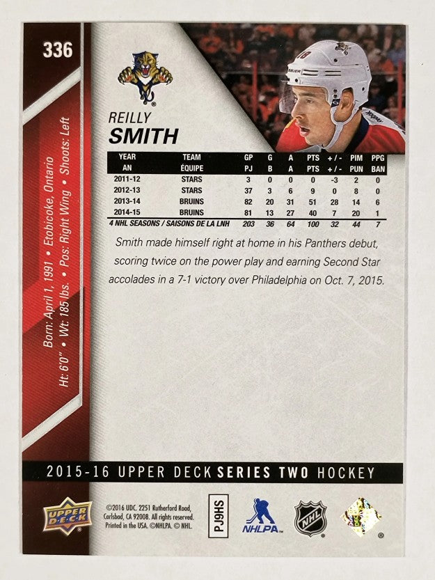 2015-16 Upper Deck #336 Reilly Smith