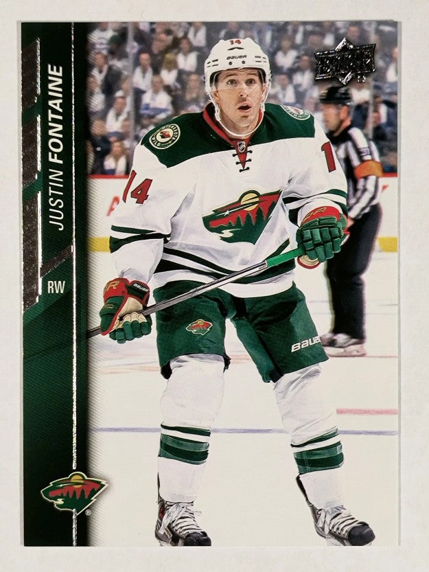 2015-16 Upper Deck #345 Justin Fontaine
