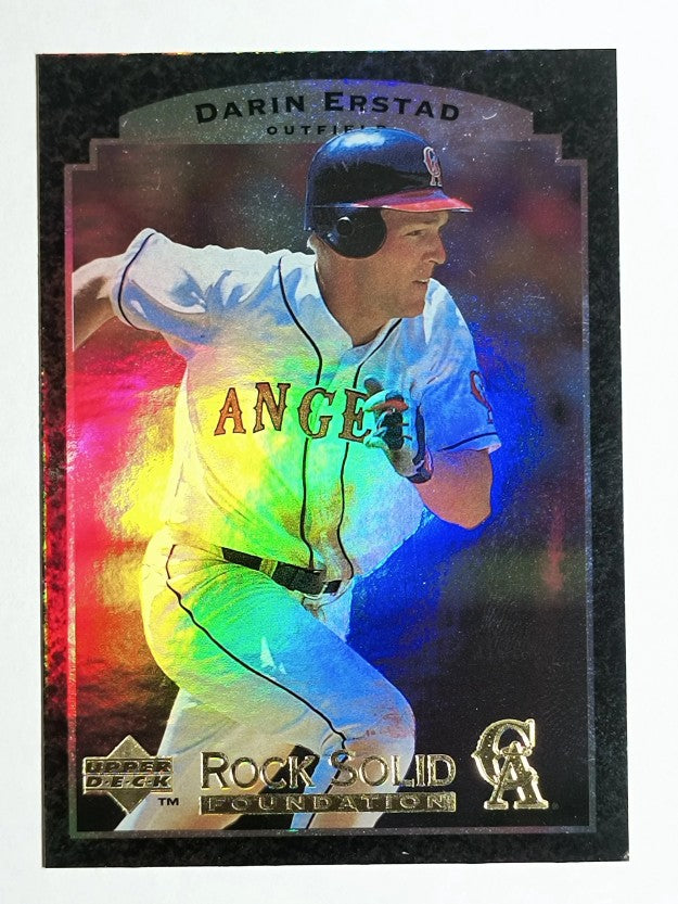1997 Upper Deck Rock Solid Foundation #RS4 Darin Erstad