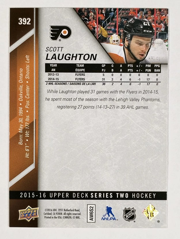 2015-16 Upper Deck #392 Scott Laughton
