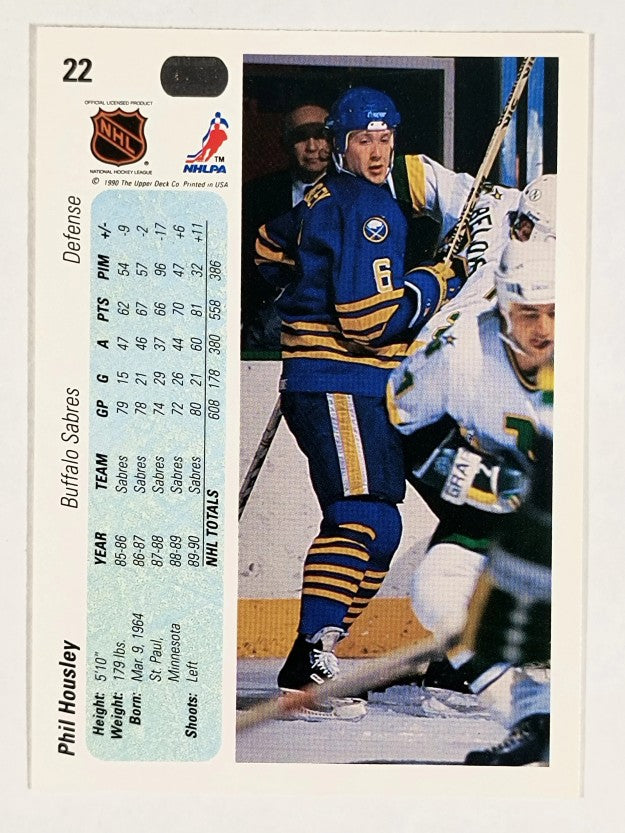 1990-91 Upper Deck #22 Phil Housley