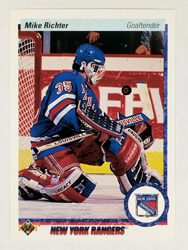 1990-91 Upper Deck #32 Mike Richter RC