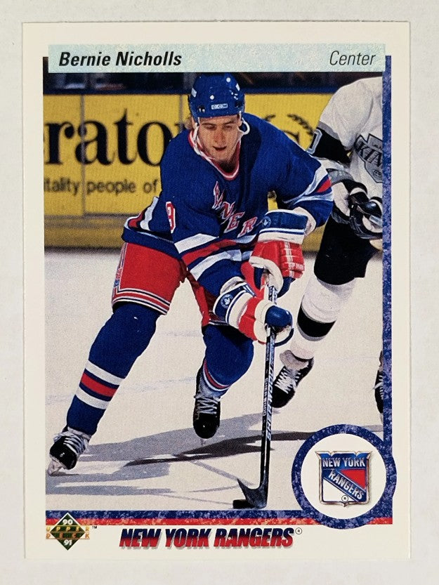 1990-91 Upper Deck #34 Bernie Nicholls