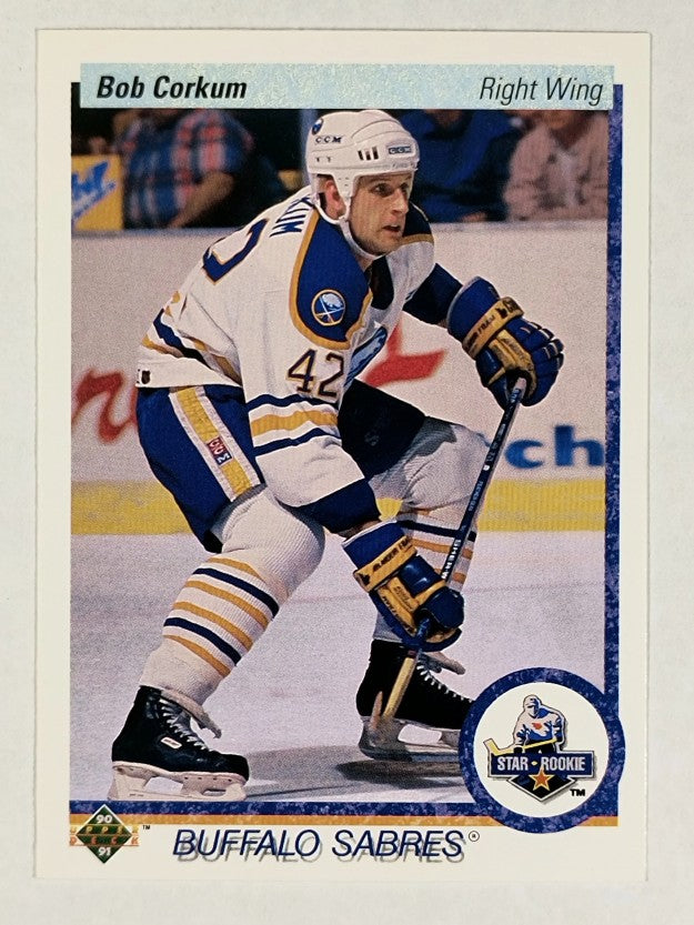 1990-91 Upper Deck #35 Bob Corkum RC