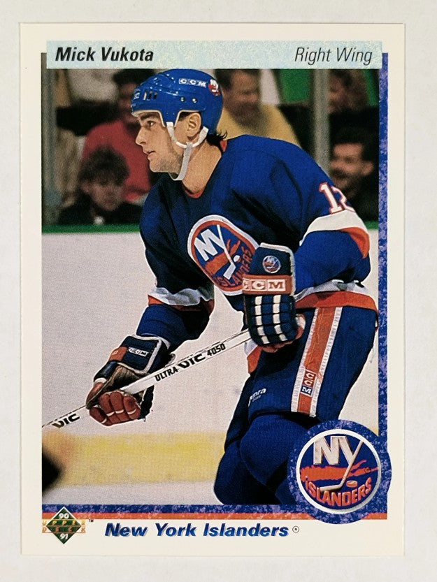 1990-91 Upper Deck #39 Mick Vukota RC
