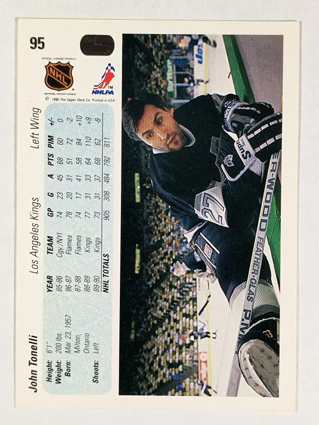 1990-91 Upper Deck #95 John Tonelli