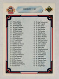 1990-91 Upper Deck #100 Checklist 1-100