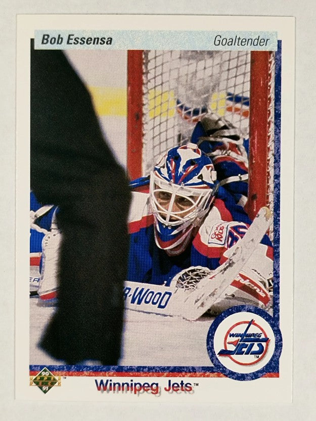 1990-91 Upper Deck #122 Bob Essensa RC