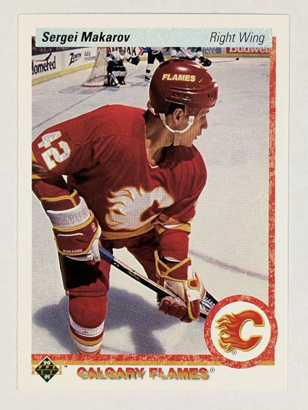 1990-91 Upper Deck #123 Sergei Makarov RC
