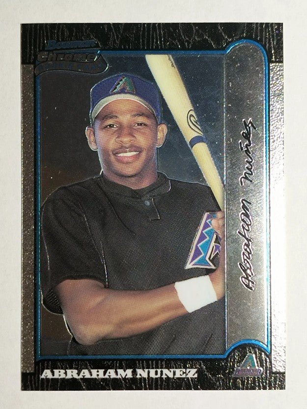 1999 Bowman Chrome #394 Abraham Nunez RC