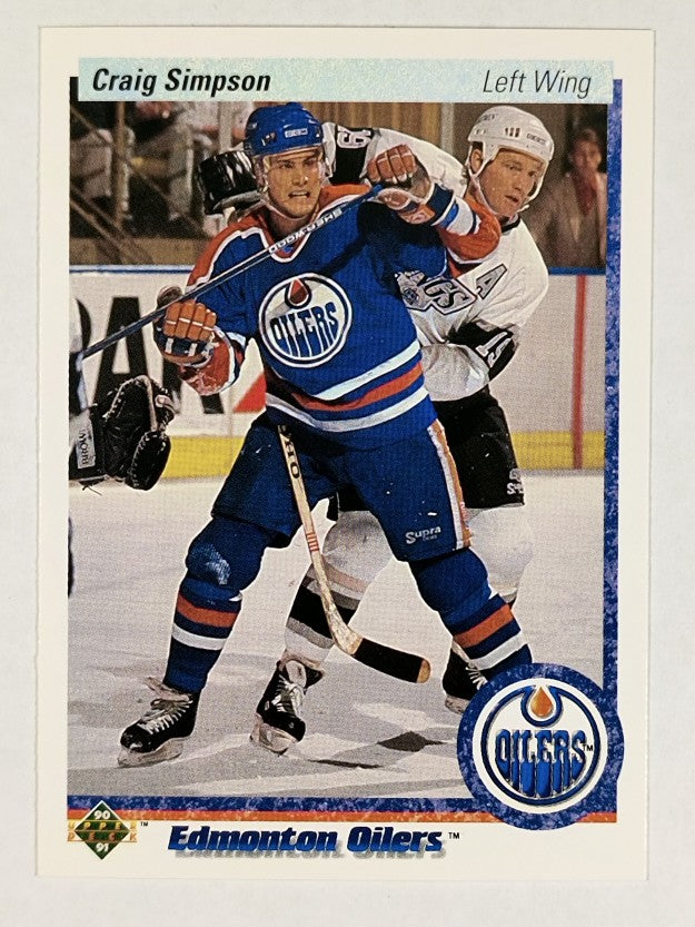 1990-91 Upper Deck #129 Craig Simpson