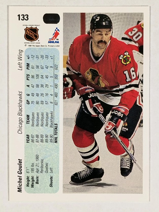 1990-91 Upper Deck #133 Michel Goulet