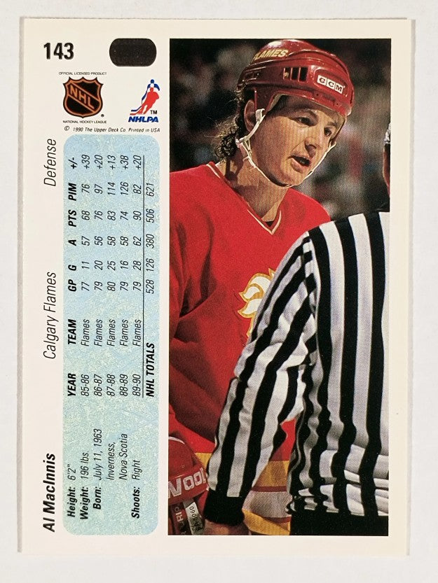 1990-91 Upper Deck #143 Al MacInnis
