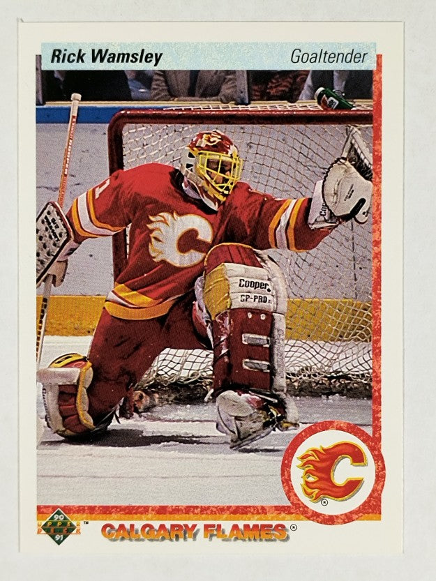 1990-91 Upper Deck #10 Rick Wamsley