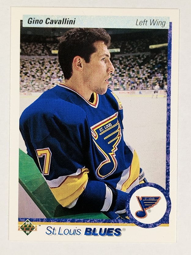 1990-91 Upper Deck #38 Gino Cavallini