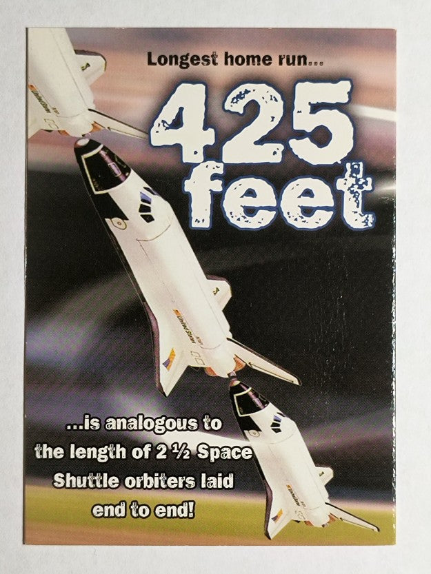 1999 Fleer Tradition Going Yard #1 Moises Alou