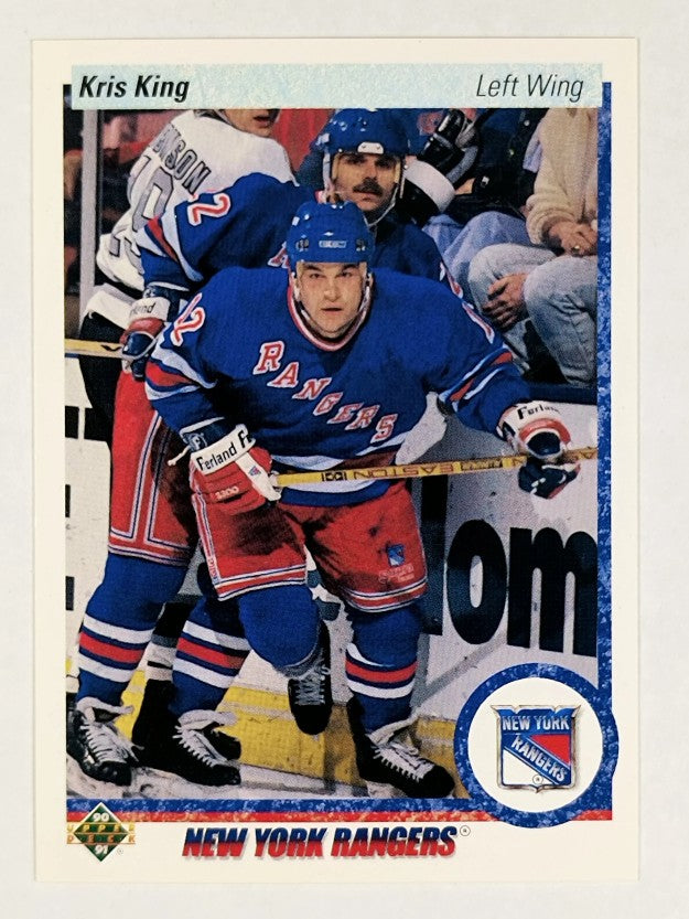 1990-91 Upper Deck #440 Kris King RC