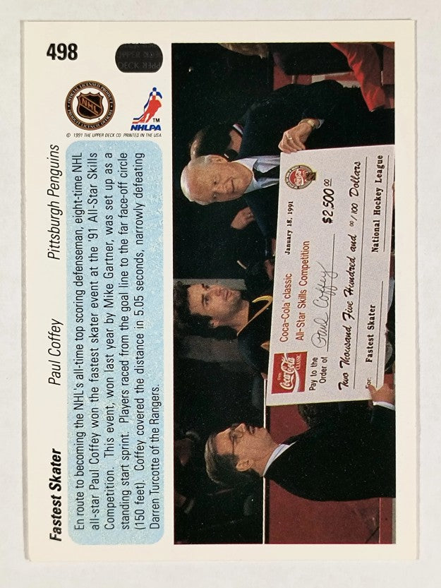 1990-91 Upper Deck #498 Paul Coffey AS