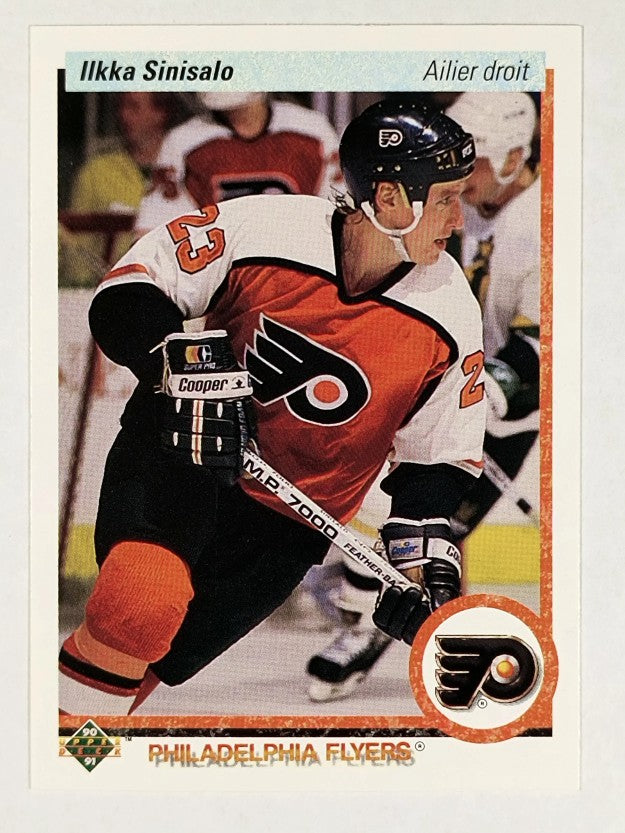 1990-91 Upper Deck French #120 Ilkka Sinisalo