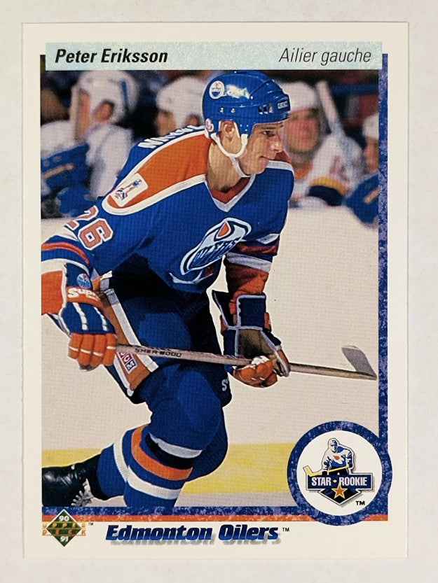 1990-91 Upper Deck French #145 Peter Eriksson RC