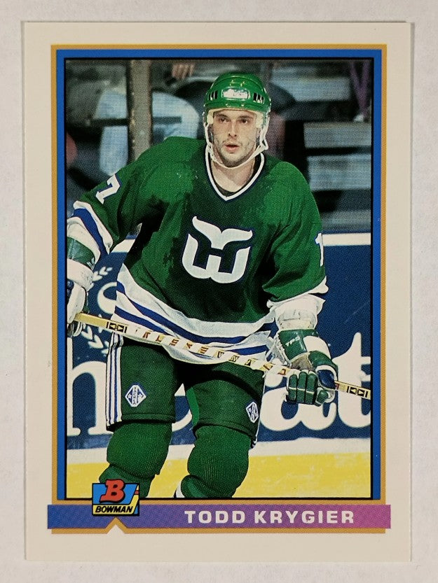 1991-92 Bowman #2 Todd Krygier
