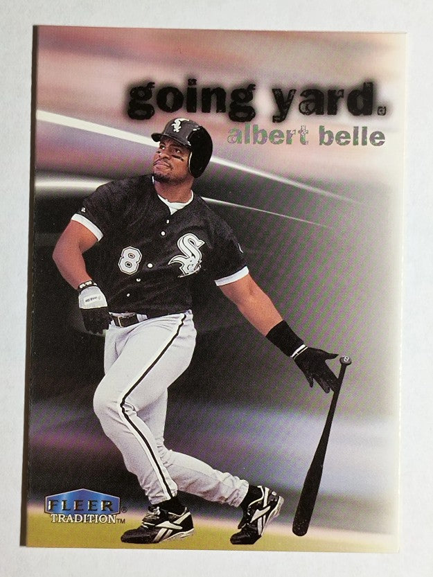 1999 Fleer Tradition Going Yard #2 Albert Belle