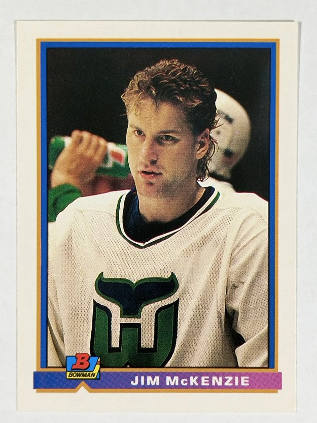 1991-92 Bowman #7 Jim McKenzie RC