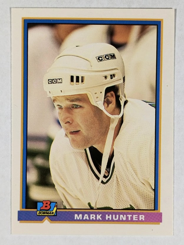 1991-92 Bowman #9 Mark Hunter