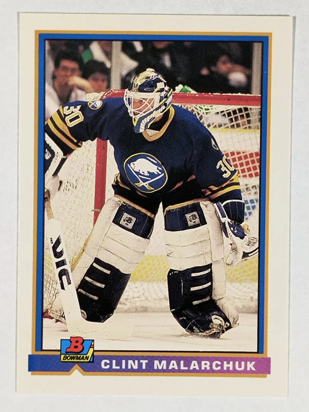 1991-92 Bowman #23 Clint Malarchuk