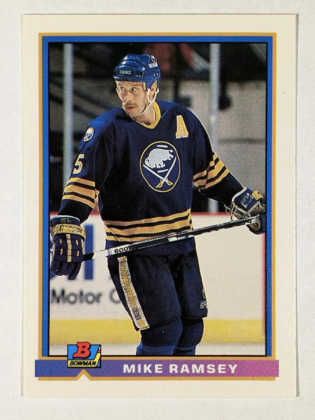 1991-92 Bowman #32 Mike Ramsey