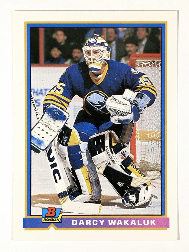 1991-92 Bowman #33 Darcy Wakaluk RC