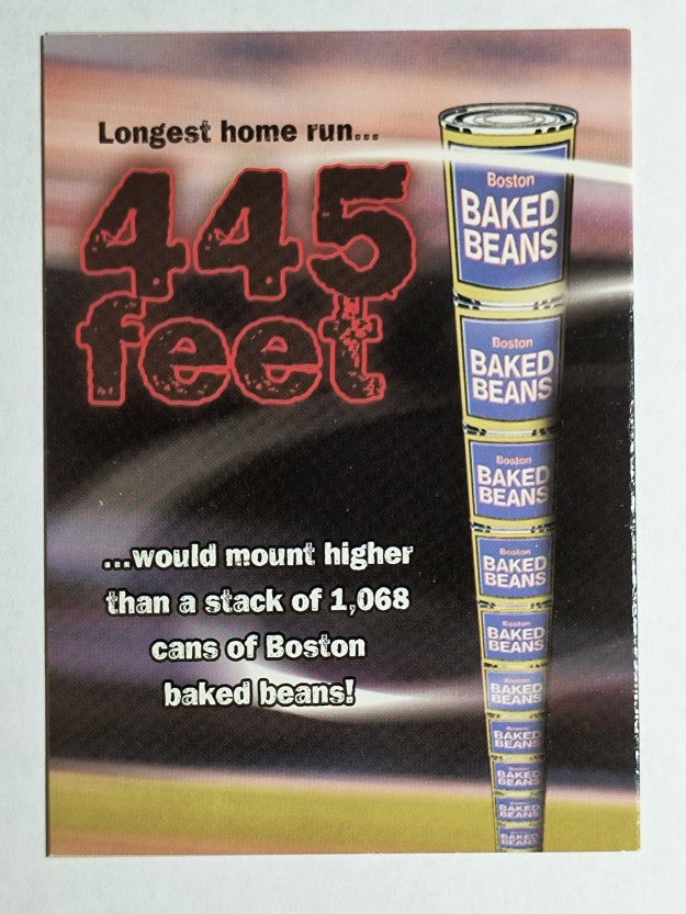 1999 Fleer Tradition Going Yard #15 Mo Vaughn
