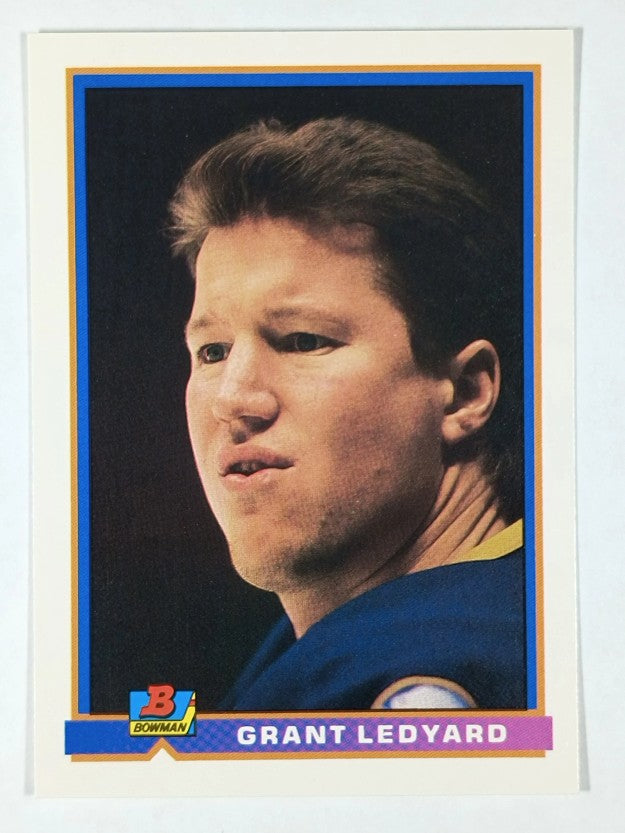 1991-92 Bowman #40 Grant Ledyard