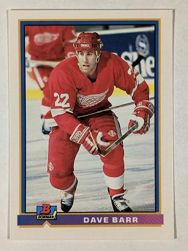 1991-92 Bowman #49 Dave Barr