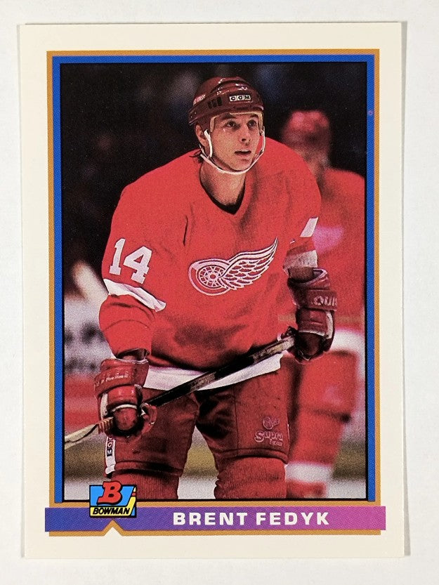 1991-92 Bowman #51 Brent Fedyk