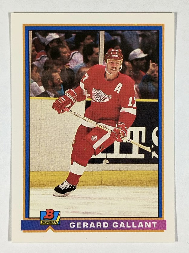 1991-92 Bowman #56 Gerard Gallant